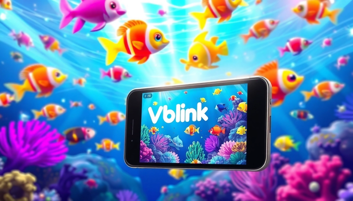 Vblink promotes an online fish game platform with immersive aquatic graphics and engaging gameplay experiences.