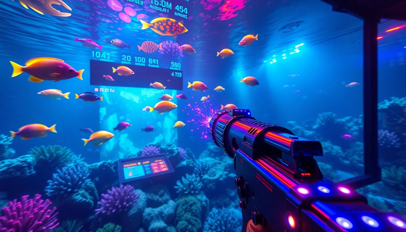 Vblink promotional fish game with vivid underwater graphics and engaging gameplay for online enthusiasts.