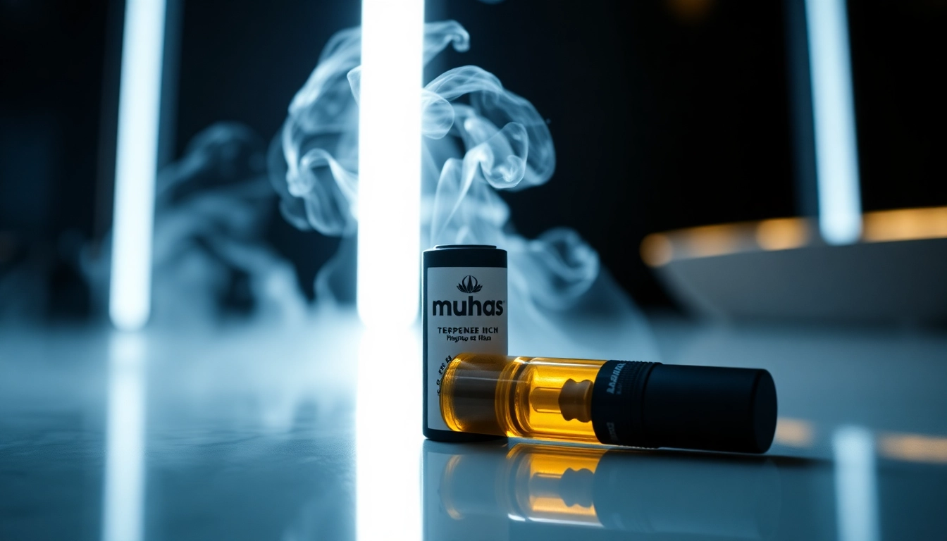 Authentic Muha Meds vape cartridge showcasing rich vapor and premium packaging for superior vaping experience.