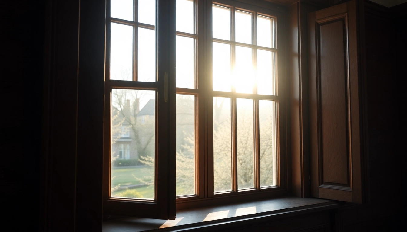 Close-up of period sash windows showcasing their intricate wooden frames and classic design, highlighting historical craftsmanship in a period property.