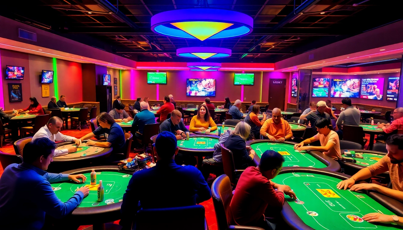 Image showcasing top-rated Pokerbros clubs known for vibrant gameplay and diverse game options for all skill levels.