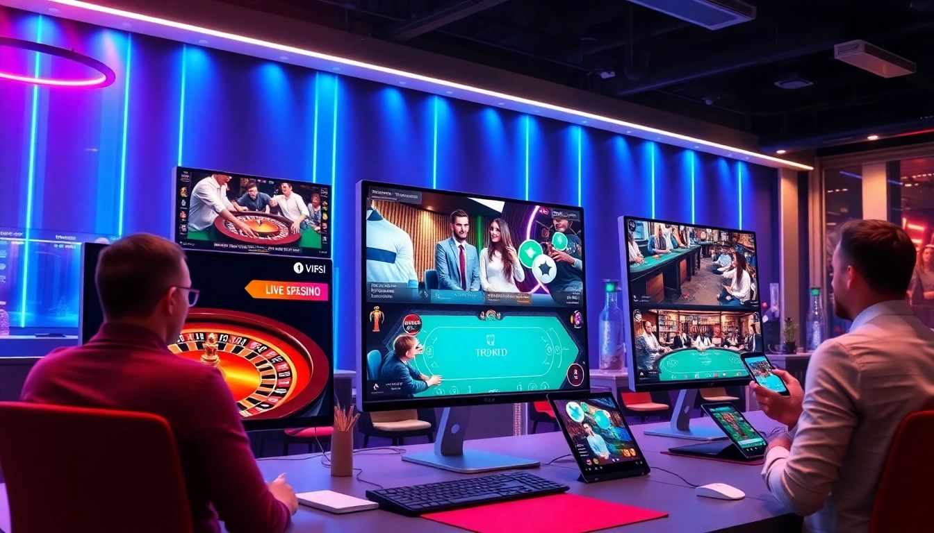 Sky Exchange online betting platform featuring live casino games and sports betting in a vibrant, dynamic setting with HD streaming and user engagement.