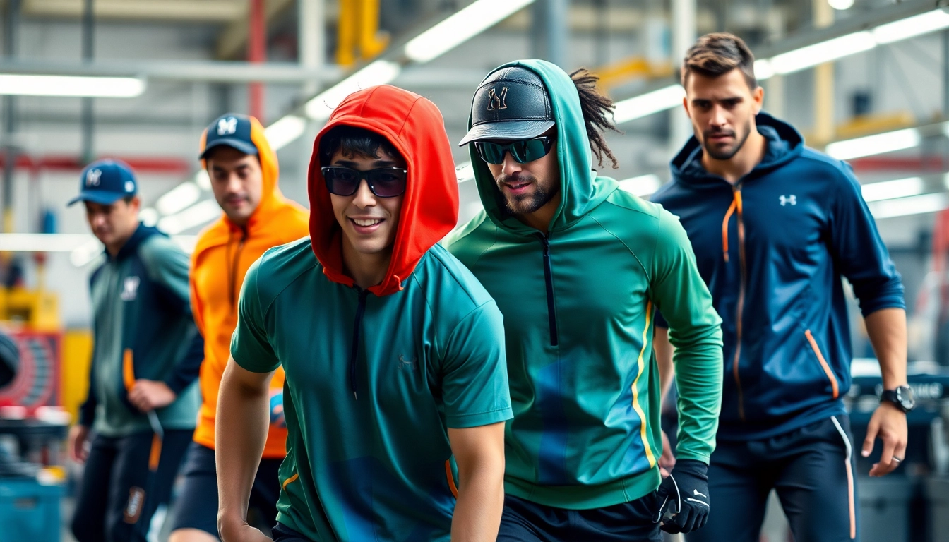 Top Sportswear Manufacturers creating custom athletic apparel for athletes worldwide, showcasing quality and innovation.