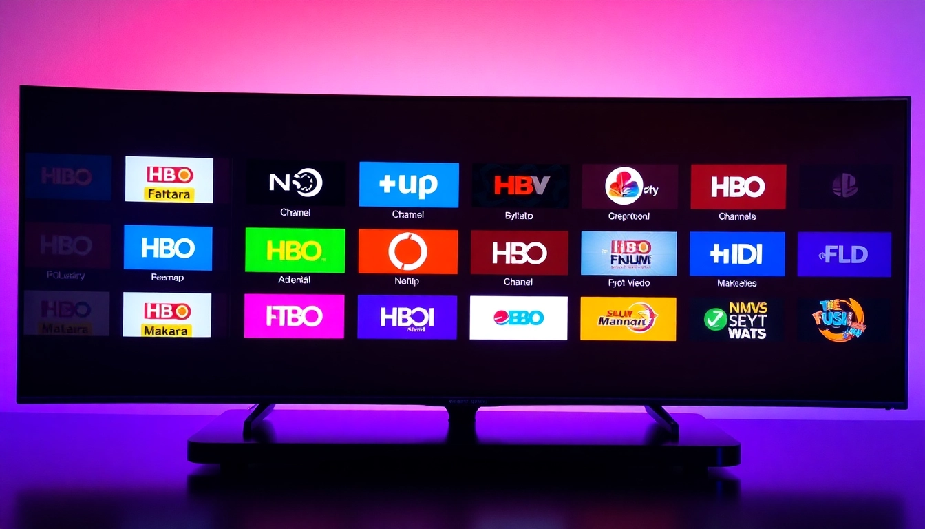 Secure setup of atlas pro iptv with a user navigating a user-friendly interface on a smart TV or device, emphasizing clarity and modern streaming capabilities.