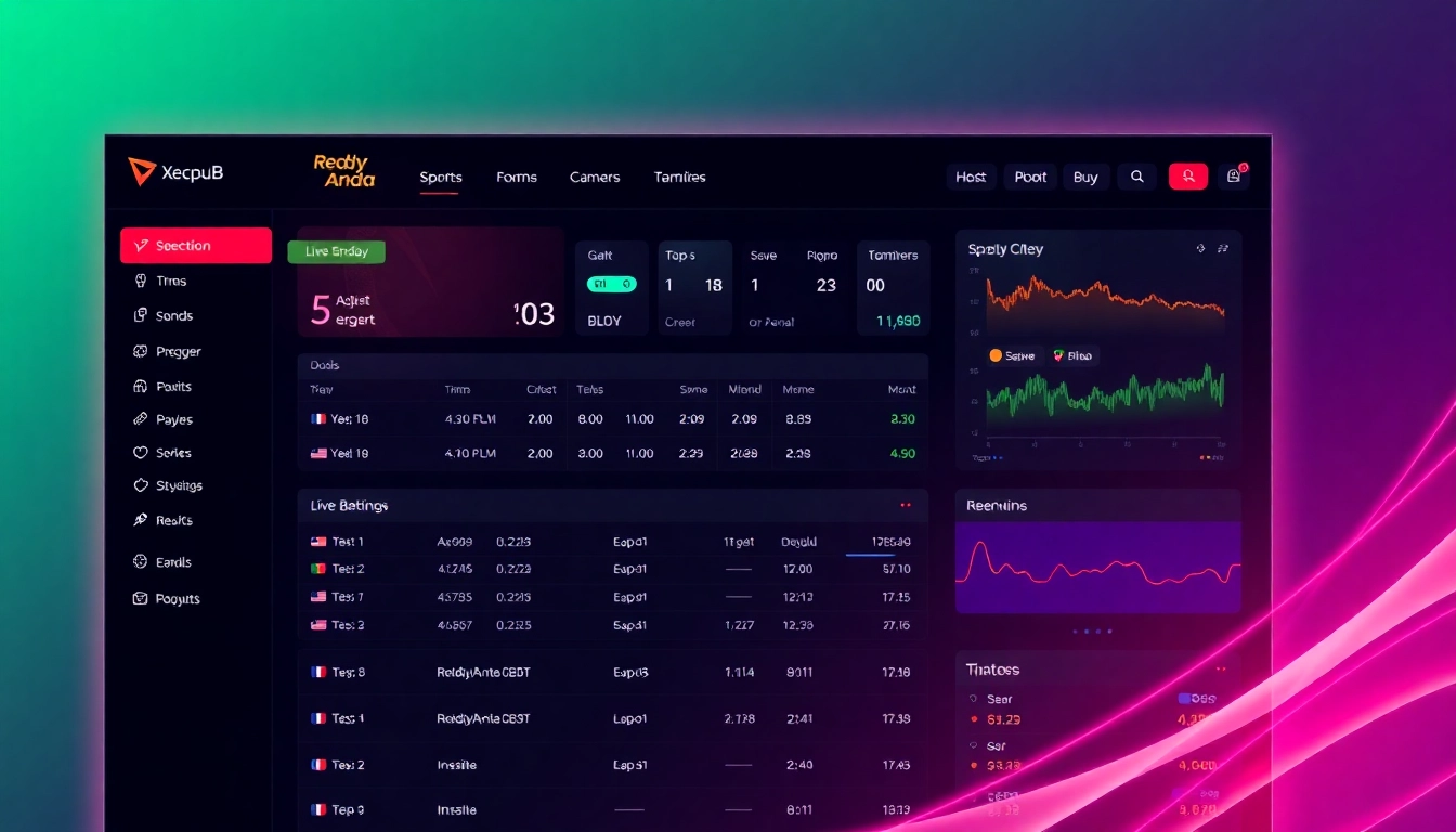 Reddy Anna sports betting platform showcasing live odds and user-friendly interface in action.