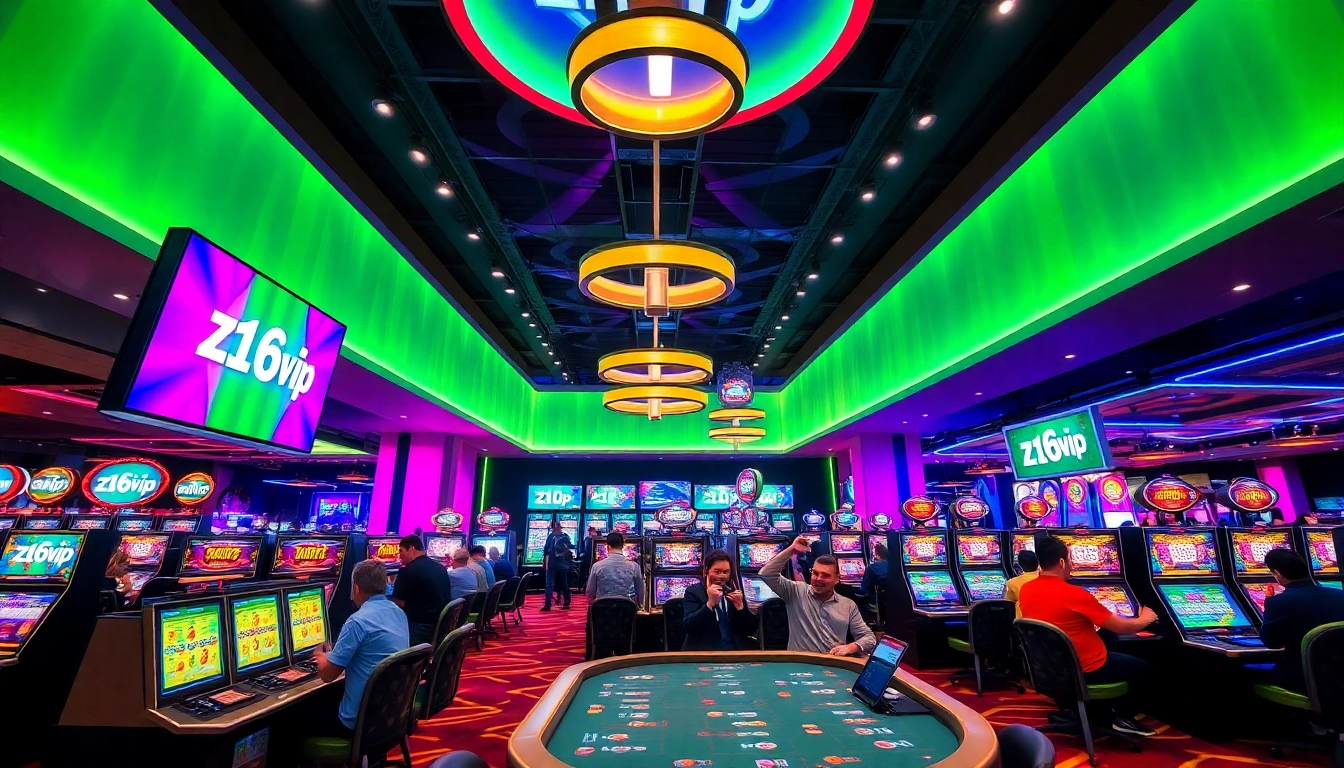Z16vip branded online gaming platform highlighting secure and engaging casino experience for