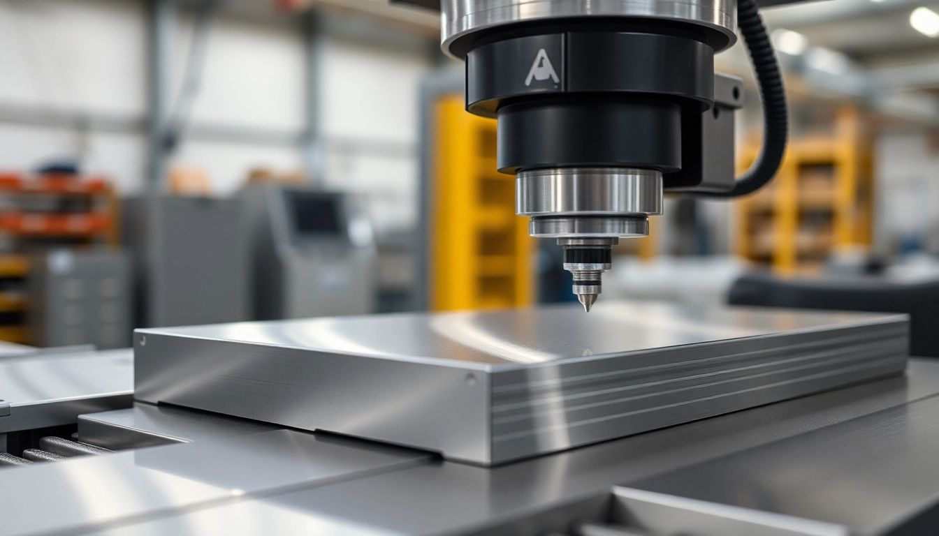 Professional team producing high-quality obudowy aluminiowe with CNC machines in modern