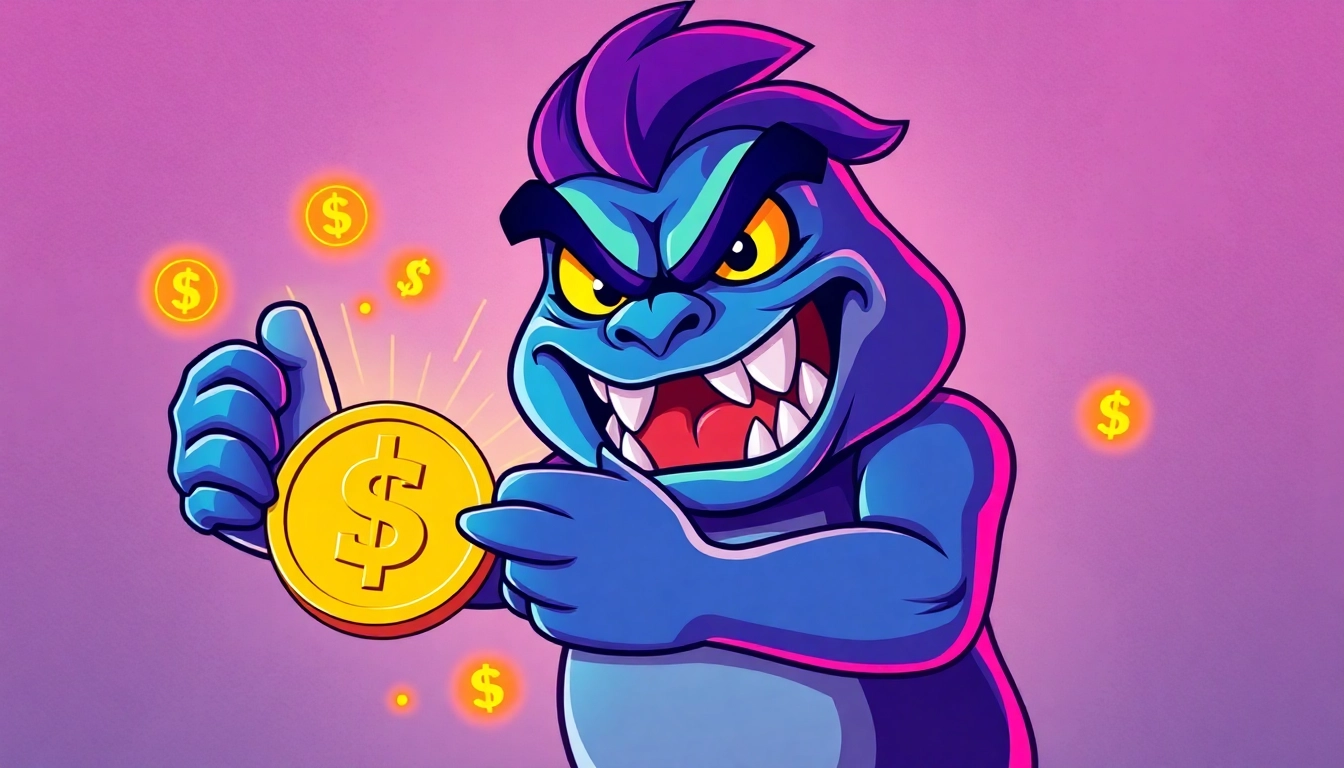 Eye-catching graphic showcasing Angry Pepe Fork Tokenomics with a fierce Pepe mascot