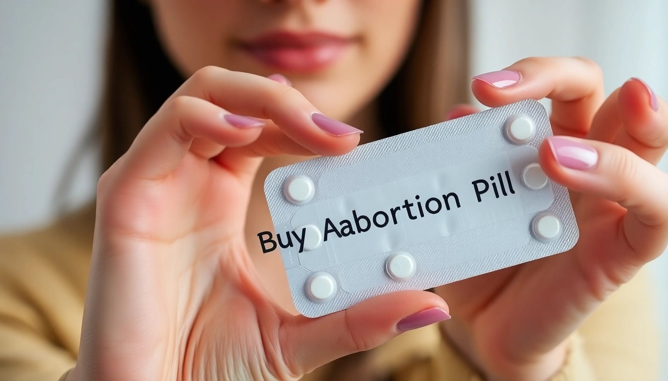 Professional woman confidently purchasing buy abortion pill online for safe and discreet use
