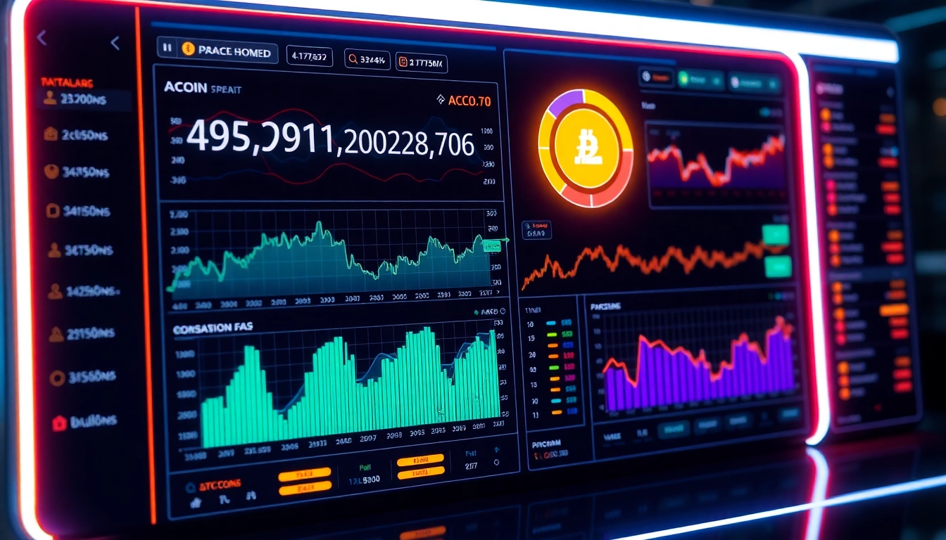 Aicoin market analysis dashboard illustrating live data, charts, and industry insights for
