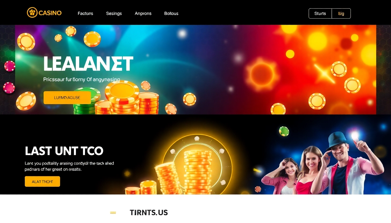 Professional casino platform highlighting deneme bonusu offers with engaging graphics and